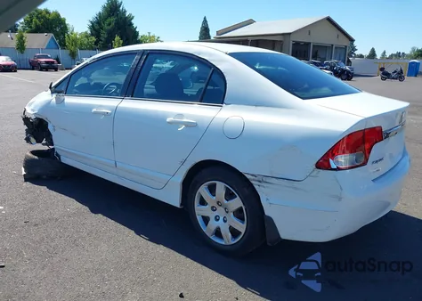 2011 Honda Civic Lx из США, поврежденный, VIN 2HGFA1F58BH308369